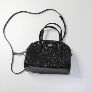 Kate Spade Sparkle Black Purse